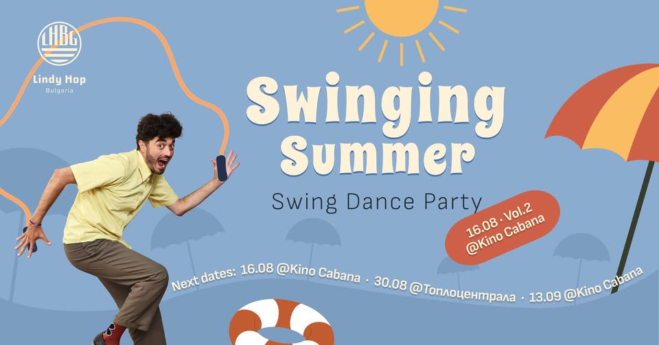 Swinging Summer Vol.2 | Swing Dance Party | Kino Cabana