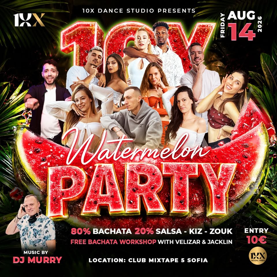 🍉 WATERMELON PARTY 🍉 | SHOW | FREE BACHATA WORKSHOP